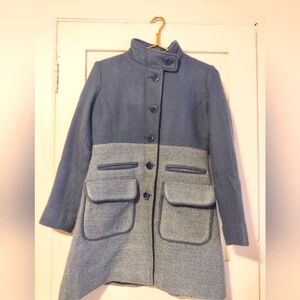 Alpaca Wool Peacoat Jacket